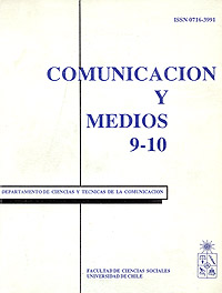 											Ver Núm. 9-10 (1991): Revista Comunicación y Medios
										