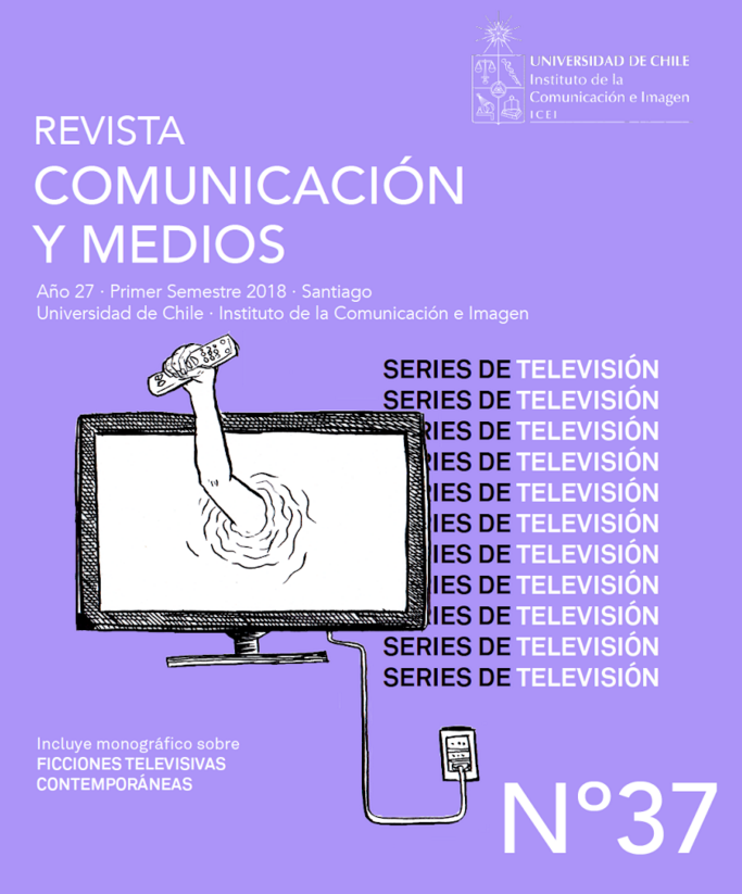 							Ver Núm. 37 (2018): Revista Comunicación y Medios, Enero-Junio. Monográfico: Ficciones Televisivas Contemporáneas
						