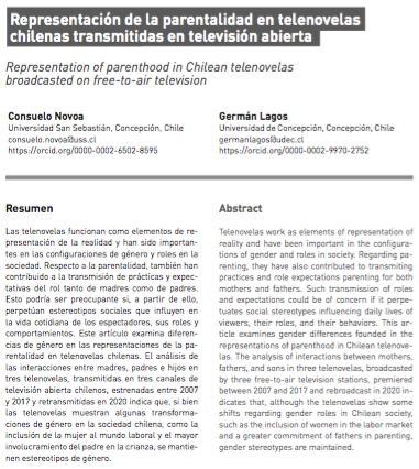 Portada del artículo